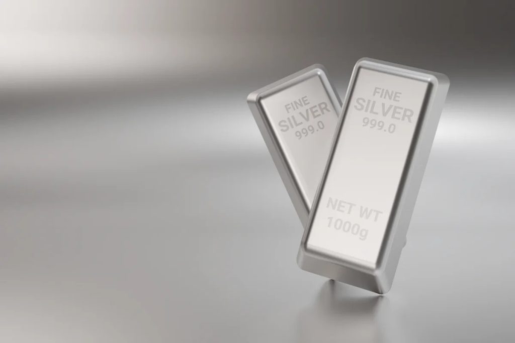 Silver prices hit 8-month lows as airstrikes continue across Iran